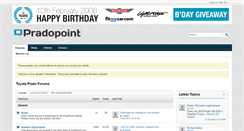Desktop Screenshot of pradopoint.com