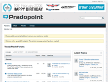 Tablet Screenshot of pradopoint.com